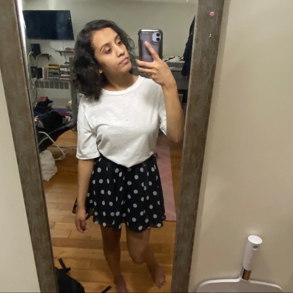 GUESS - flowy polka dot mini skirt - Picture 3 of 6